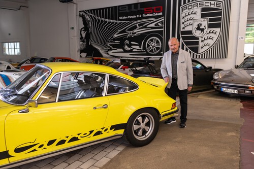 Charlamos con Hermann Burst, diseñador de la "cola de pato" del Porsche 911 Carrera RS 2.7, el germen del alerón con DRS del nuevo GT3 RS 