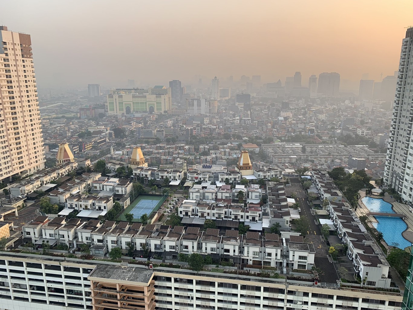 Esta urbanización es tan exclusiva que está en la décima planta de un edificio