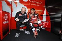Noriyuki Haga y Michel Fabrizio con Ducati en el 2009