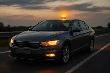 baliza v16 conectada