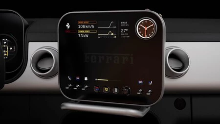 Pantalla Central Ferrari