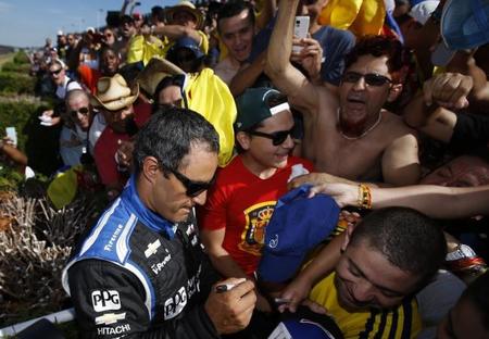 Juan Pablo Montoya es el piloto más popular de la IndyCar 2014