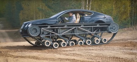 La última locura llegada de Rusia es este Bentley Continental GT convertido en tanque