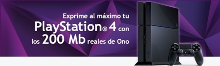 ONO ofrece 200 Mbps a precio de 100 Mbps y un año de PSN+ gratis a los dueños de una PS4