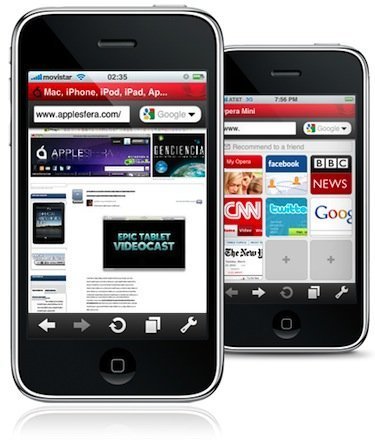 Apple aprueba Opera mini para iPhone, inesperadamente