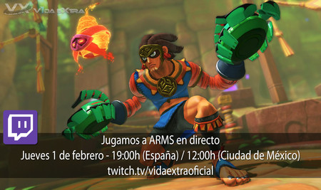 Streaming de las últimas novedades de ARMS a las 19:00h (las 12:00h en CDMX)