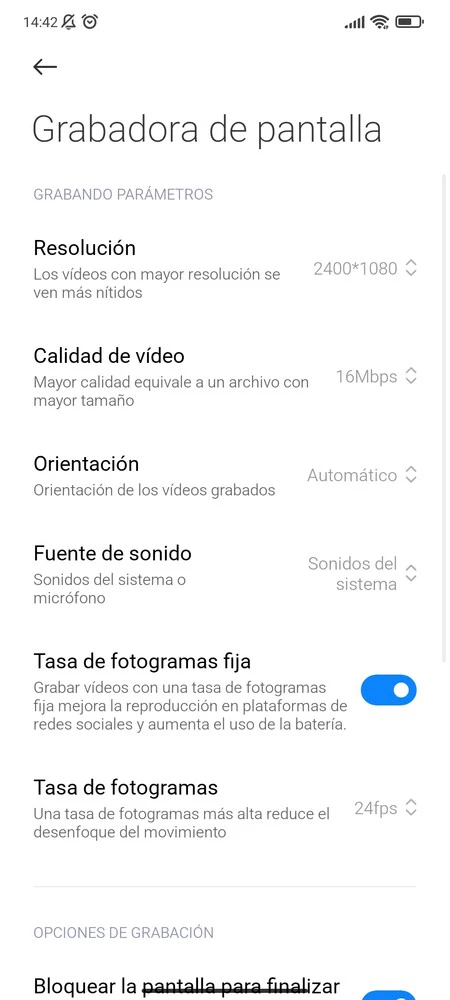 スクリーンショット 2021 09 13 14 42 27 485 Com Miui スクリーンレコーダー