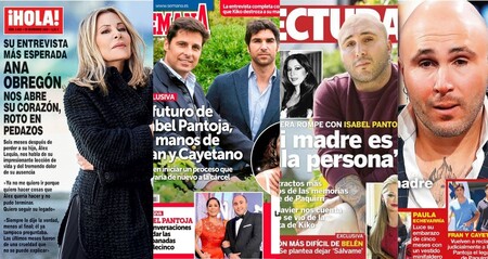 La desgarradora entrevista de Ana Obregón y la posibilidad de que Isabel Pantoja vuelva a la cárcel: estas son las portadas de la semana del 18 de noviembre