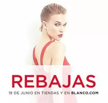 Blanco también empieza las rebajas