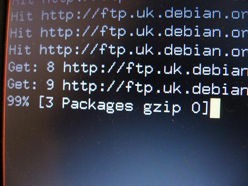 Una captura de Apt-get
