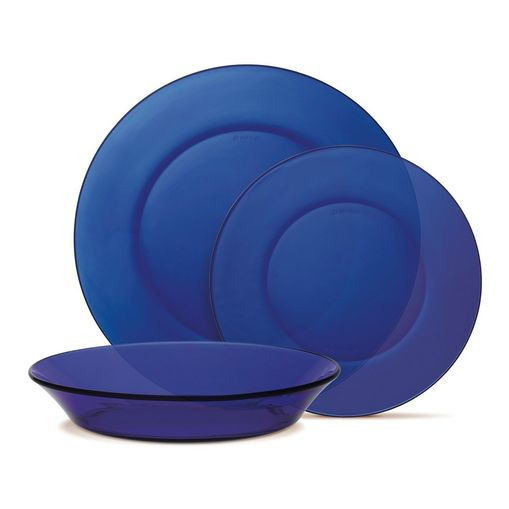 Duralex - Vajilla completa 12 Piezas - Saphyr