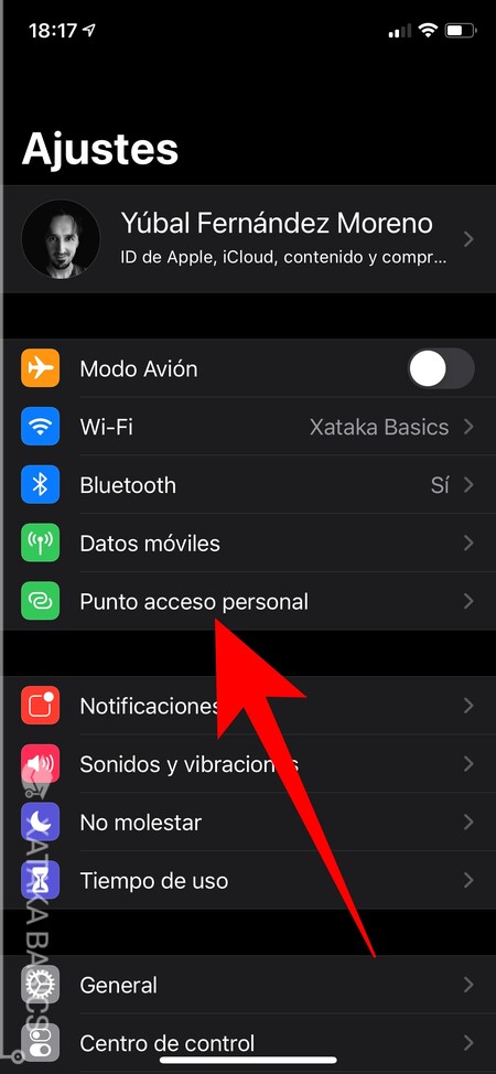 Punto Acceso Ios