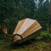 Estos altavoces naturales gigantes te permitirán envolverte con el sonido del bosque