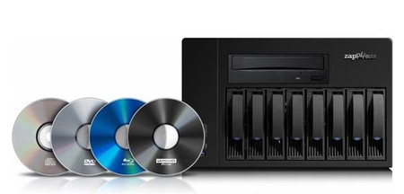 El Zappiti NAS Rip 4K HDR pasará todas tus películas en discos ópticos a discos duros sin pérdidas de compresión