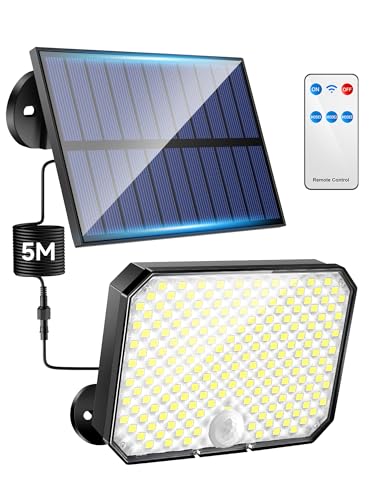 One Fire Luz Solar Exterior Jardin,【190LED 1500LM】