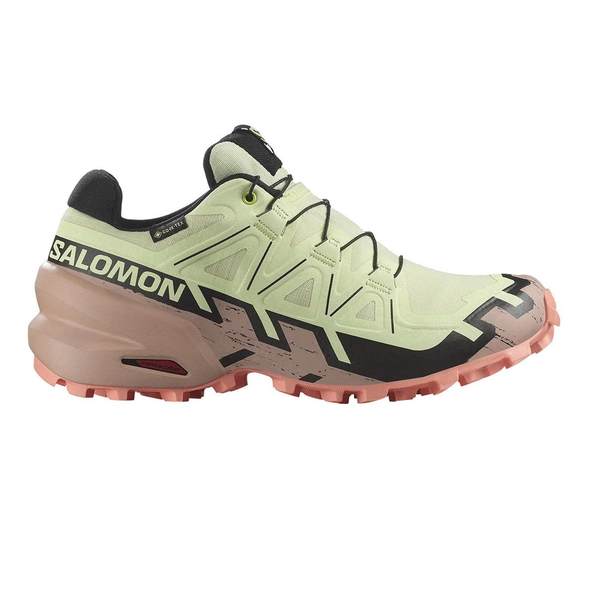 Zapatillas de trail running para mujer SPEEDCROSS 6 GTX W SALOMON Verde

