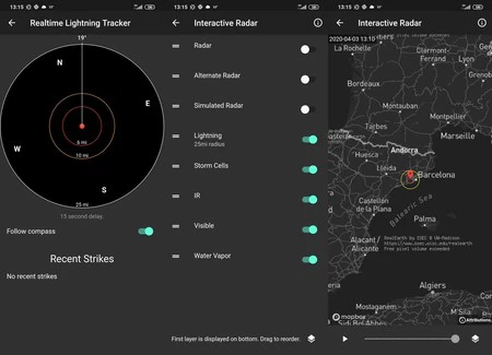 シャドウ天気アプリ