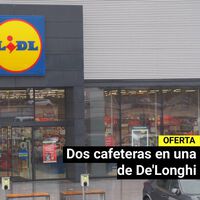 Lidl rebaja la cafetera dos en uno De'Longhi para cocinas pequeñas: prepara tanto espressos como café de filtro