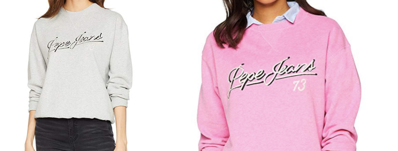 Sudadera Pepe Jeans modelo Ana desde 14,67 euros y envío gratis