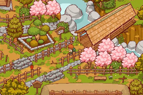 No tengo dinero para mudarme a Japón, así que he decidido jugar a este juego ya que el efecto es el mismo  