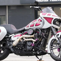 De locos: Esta Harley-Davidson con turbo tiene 300 CV y es una mala bestia de la carretera