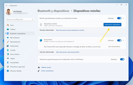 Administrardispositivos