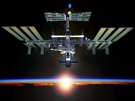 Animación de la construcción de la Estación Espacial Internacional, paso a paso