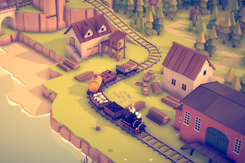 Este es mi nuevo refugio para cuando la vida se ponga muy cuesta arriba: un juego cozy de trenes y pueblecitos