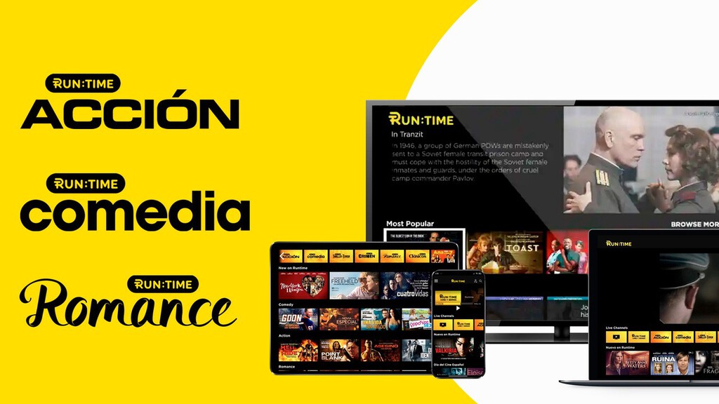 Samsung actualiza TV Plus en España. Llegan tres nuevos canales gratis gracias a Runtime para ver en tu Smart TV