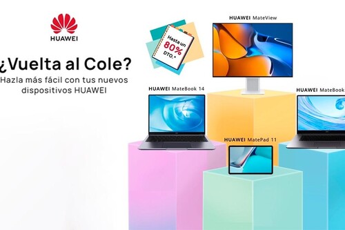 Las ofertas de Huawei para la Vuelta al cole: estrena tablet, smartphone, portátil, monitor o smartwatch al mejor precio