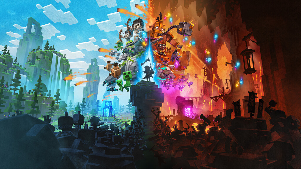 La acción estratégica nunca había estado al alcance de tantos jugadores. Análisis Minecraft Legends La acción estratégica nunca había estado al alcance de tantos jugadores. Análisis Minecraft Legends