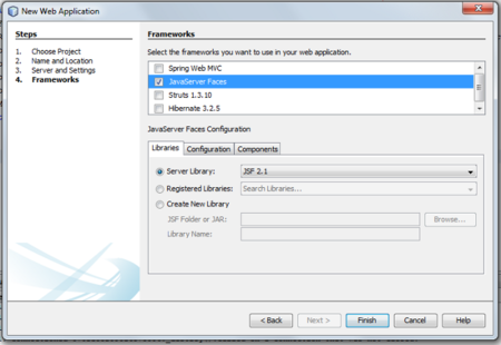 PrimeFaces - eligiendo el framework para la aplicación Web