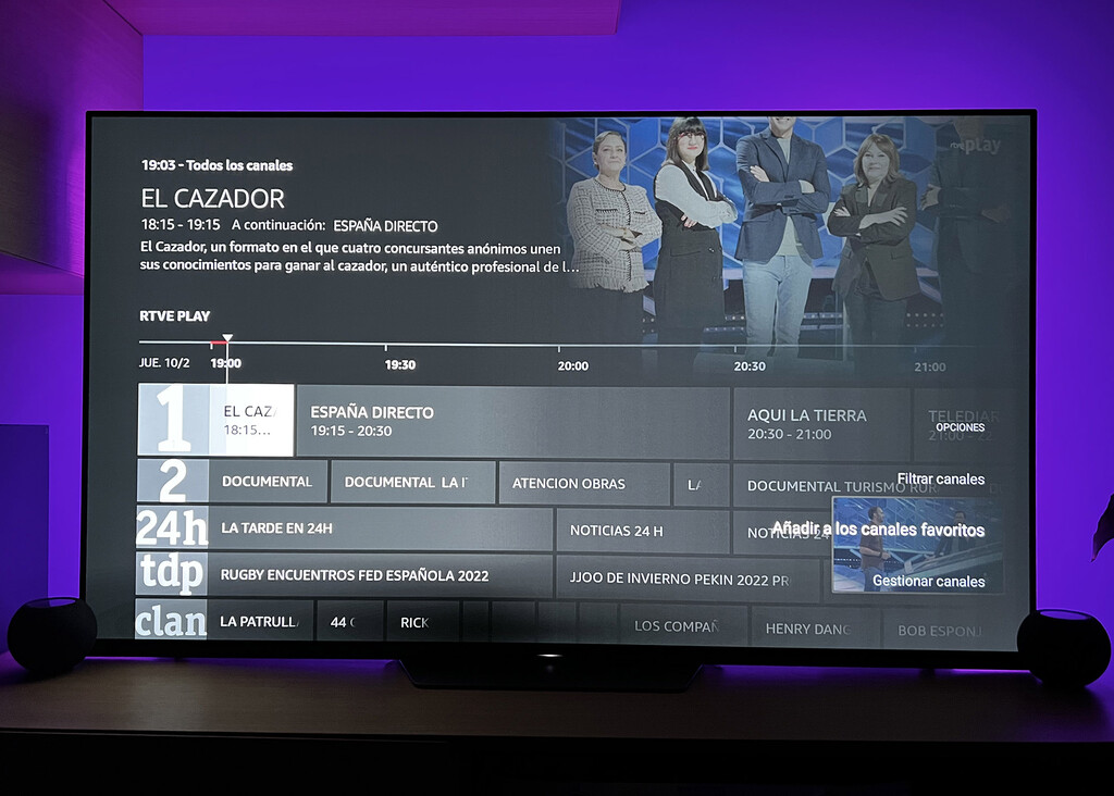 Amazon hace aún mejor al Fire TV: ahora se pueden añadir canales favoritos a la guía para perderse en la programación