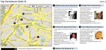 Restaurantes con chefs femeninos en París