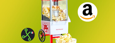 Además de ser perfecta para tus películas en casa, esta máquina de palomitas no utiliza aceite, y hoy está casi a mitad de precio en Amazon 
