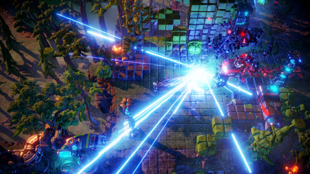 El frenético Nex Machina, de los creadores de Resogun, confirma su llegada a PC con un nuevo tráiler
