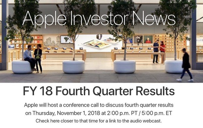 Apple resultados financieros