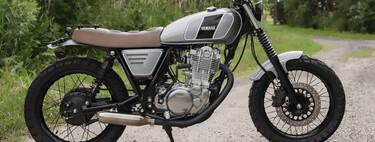Restaurar una Yamaha SR400 como trabajo de fin de curso: un 10 por más de 6.000 euros