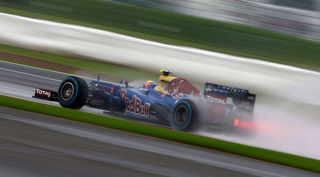 La lluvia desluce la primera jornada del Gran Premio de Gran Bretaña