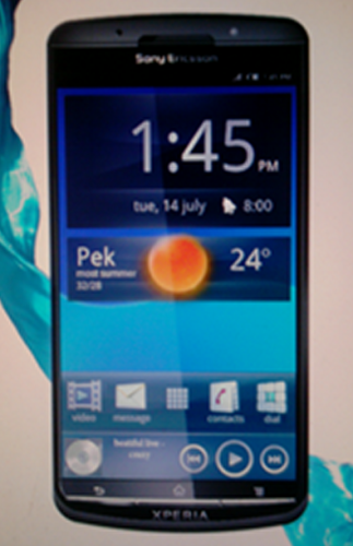 Sony Ericsson Xperia Duo, ¿imagen de su primer terminal con doble núcleo?