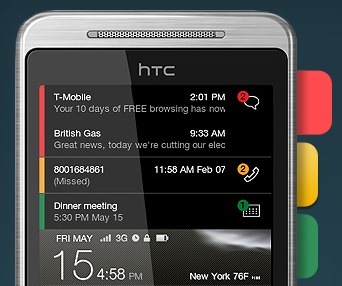 Intelligent Home Screen, un diseño de pantalla de inicio para Android