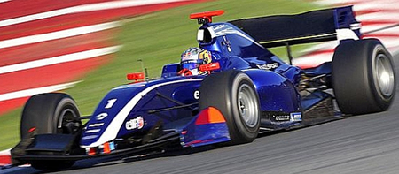 Carlos Sainz Jr Carlin Barcelona FR3.5