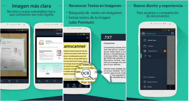 formas de convertir tu móvil en un escáner