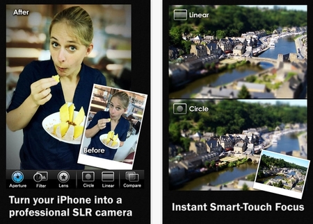 Big Lens: fotos con bokeh utilizando el iPhone