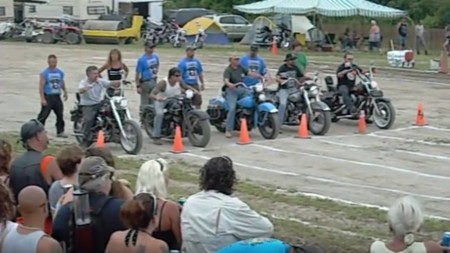 Carreras de lentos con Harley-Davidson