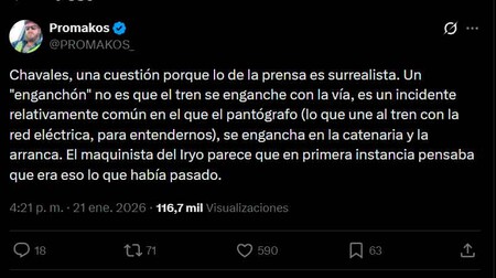 Enganchón Iryo Pantógrafo Catenaria