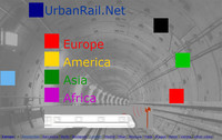 UrbanRail.net, mapas de metro de todo el mundo