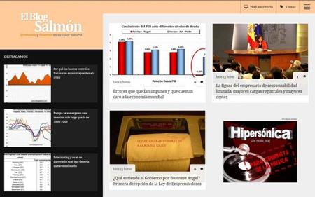 Nueva versión para tablets de El Blog Salmón