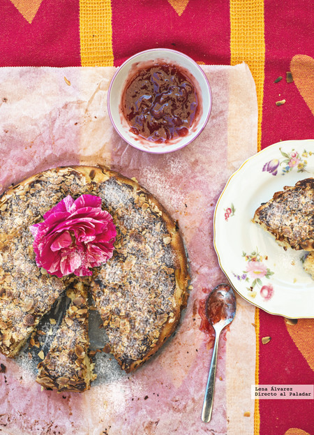 Tarta de almendra, queso ricotta y limón. Receta para el Día de la Madre