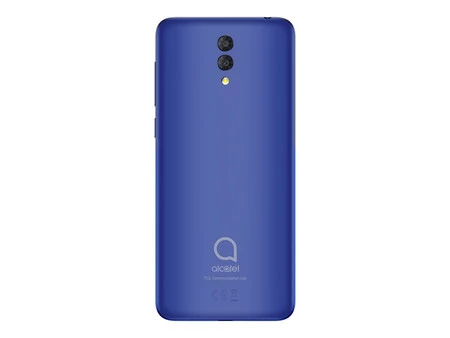 アルカテル 3l メタリック ブルー バック